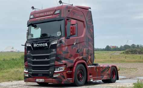 Aflevering Scania 770S Koen Trans