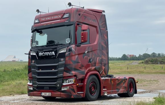 Aflevering Scania 770S Koen Trans