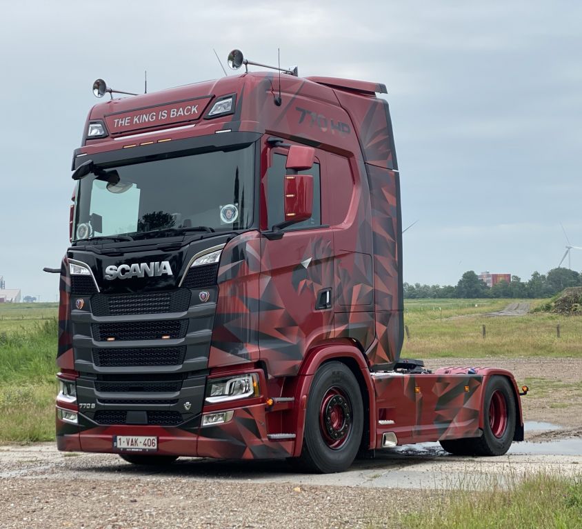Aflevering Scania 770S Koen Trans