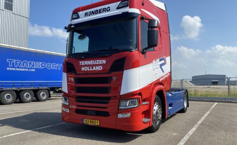 Aflevering A.C. Rijnsberg Transport Scania R450 4×2