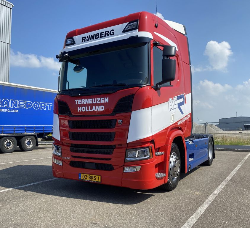 Aflevering A.C. Rijnsberg Transport Scania R450 4×2