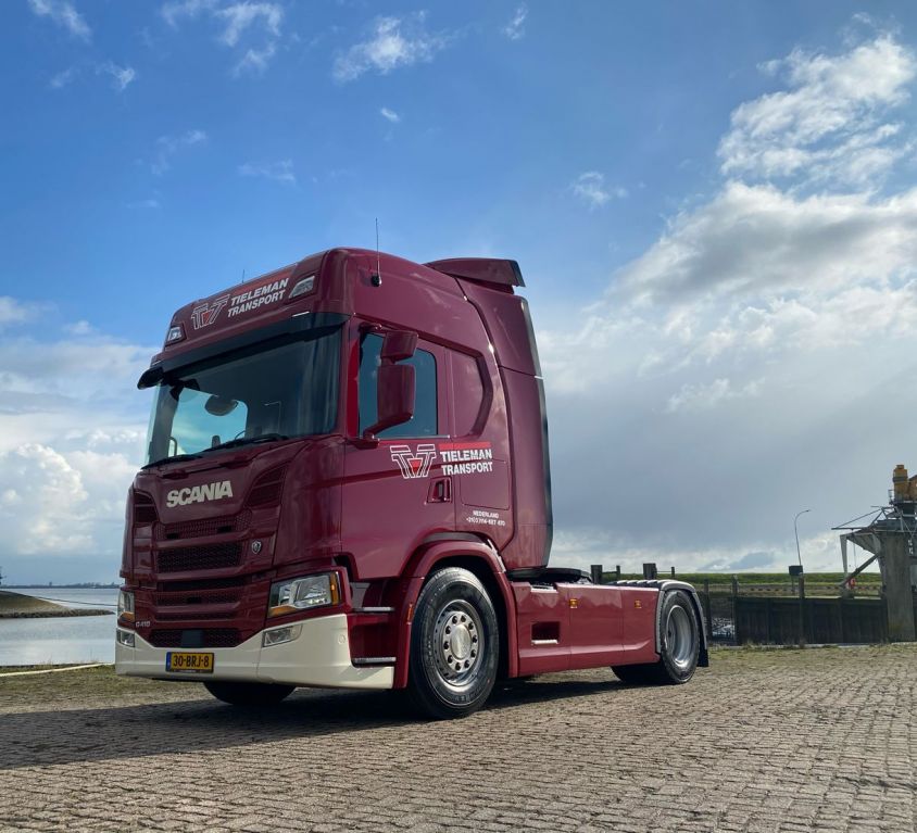 Scania G410 4×2 Tieleman Transport