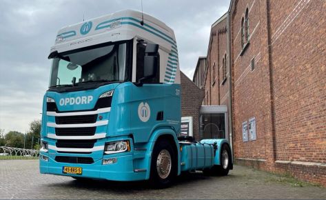 Aflevering Scania Van Opdorp Transport