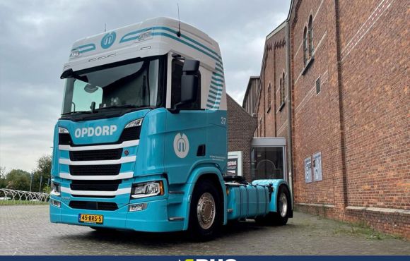 Aflevering Scania Van Opdorp Transport