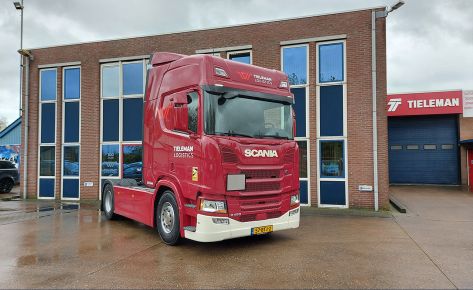 Aflevering Tieleman Logistics