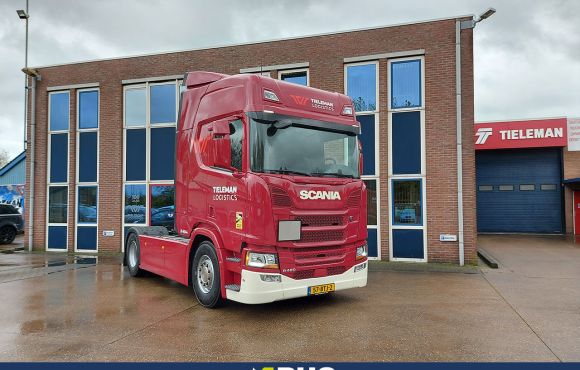 Aflevering Tieleman Logistics