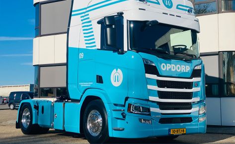 Aflevering Van Opdrop Transport